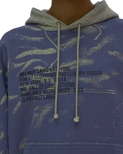 Helmut Lang Stencil Hoodie