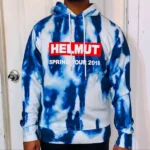 Helmut Lang Men's Logo 2018 Tour Hoodie