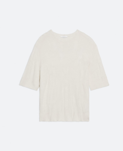 Helmut Lang Crushed Knit Tee Sweater + Sweatshirt