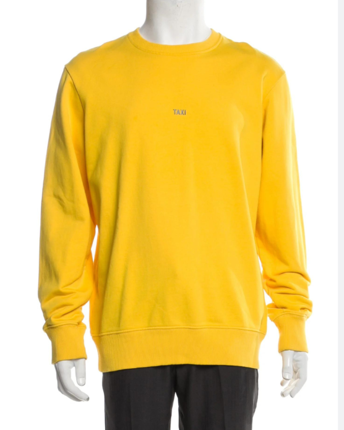 Helmut Lang Yellow Fleece Sweatshirt