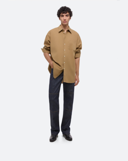 Helmut Lang Oversized Soft Broad Poplin Shirt