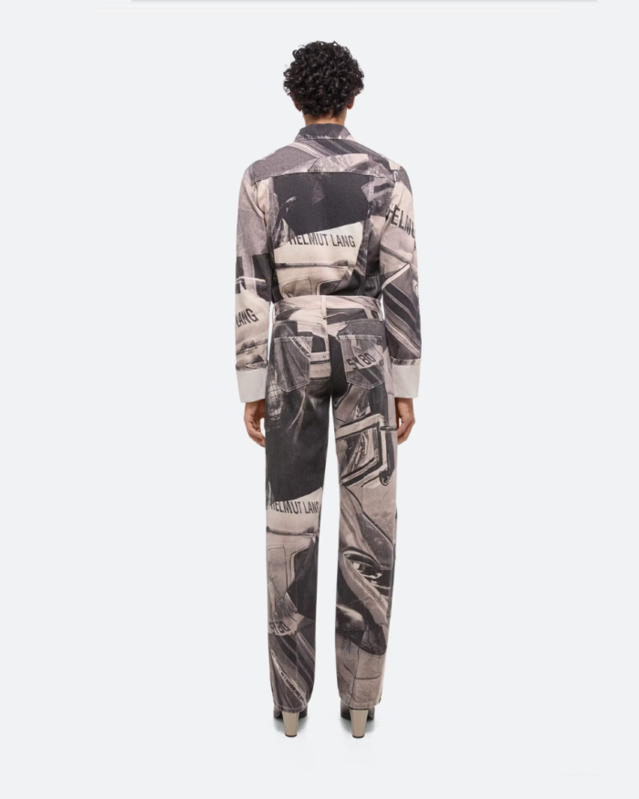  Helmut Lang Printed Carpenter Pants