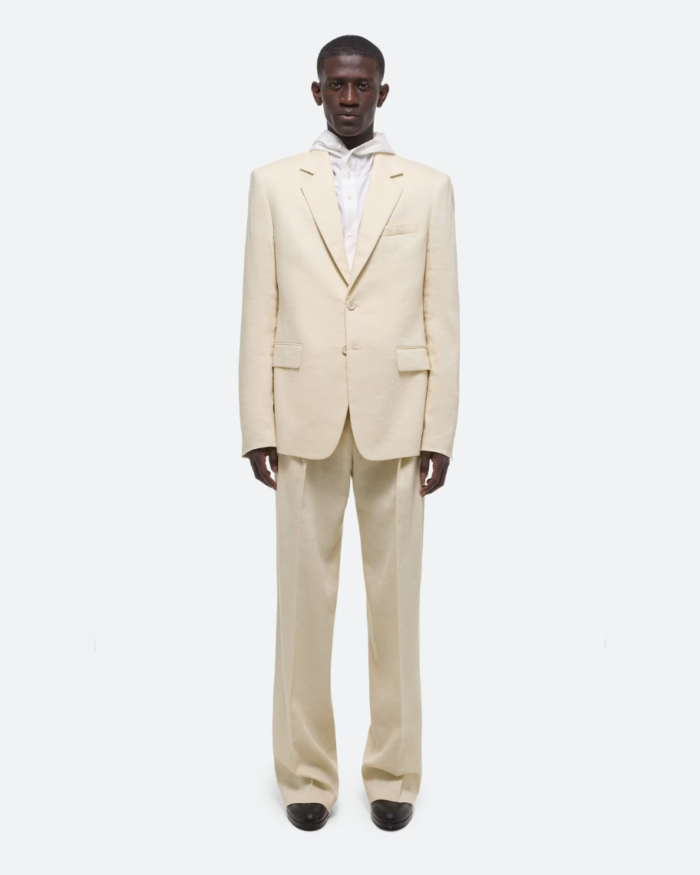 Helmut Lang Classic Linen Blazer Jacket