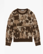 Helmut Lang Jacquard Crewneck Wolf